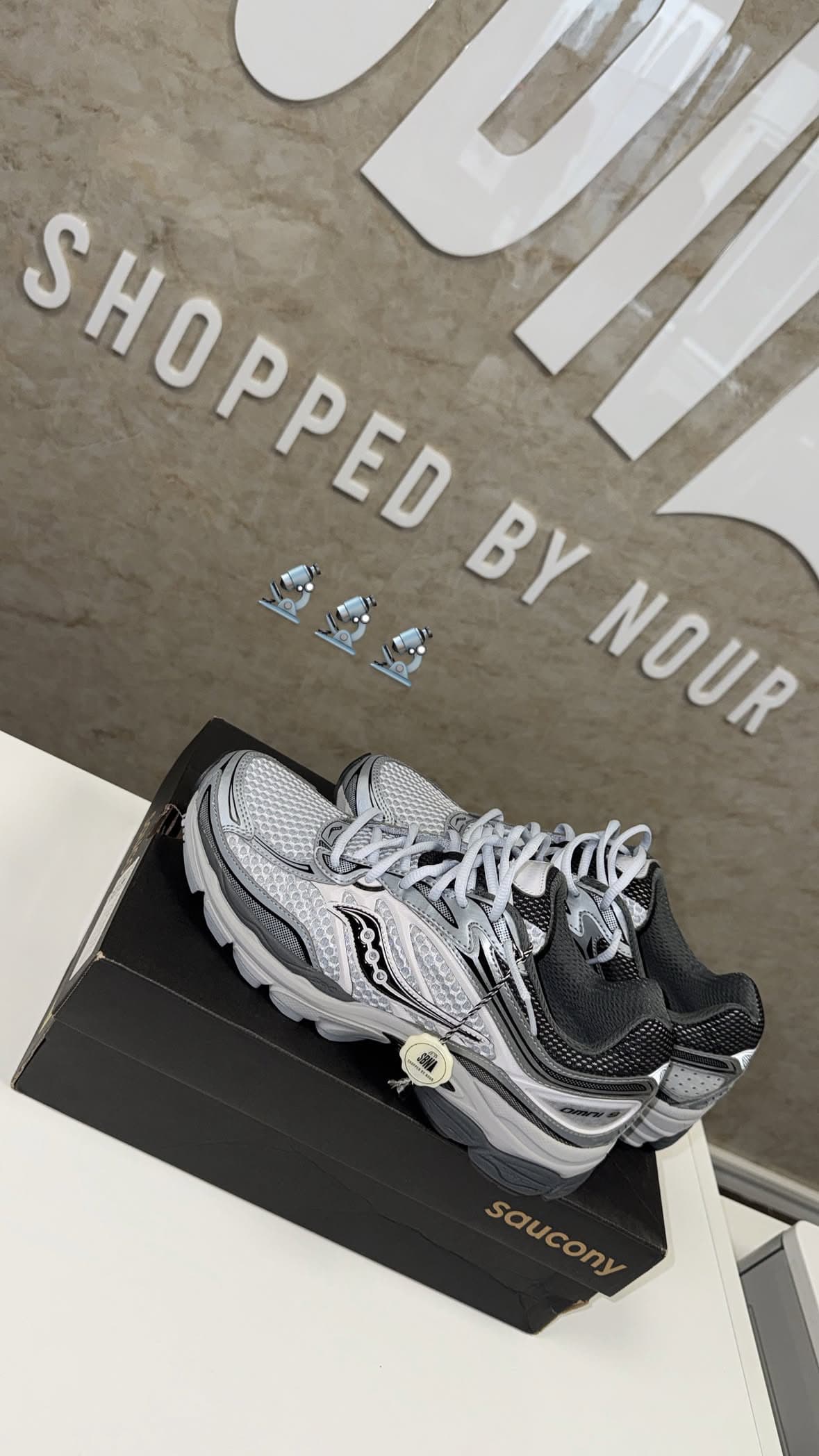 Saucony Omni 9 Grey (ON REQUEST)