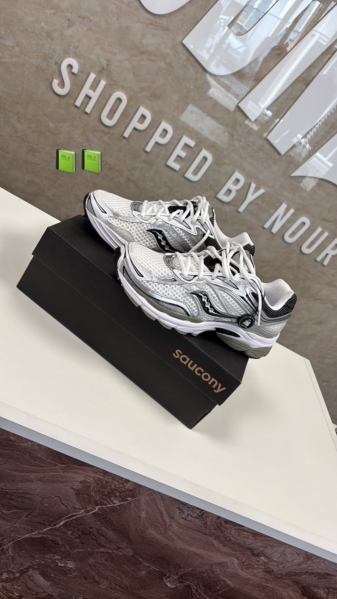Saucony Omni 9 WhiteGreen