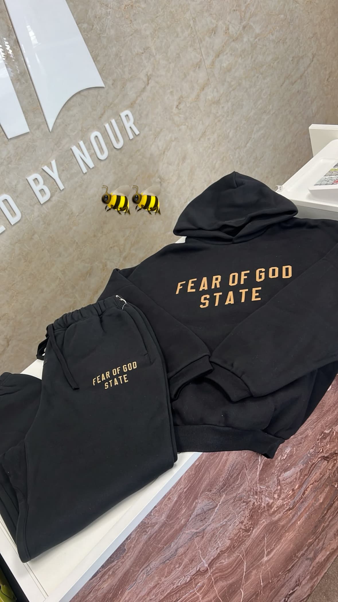 Essentials Tracksuit Black State