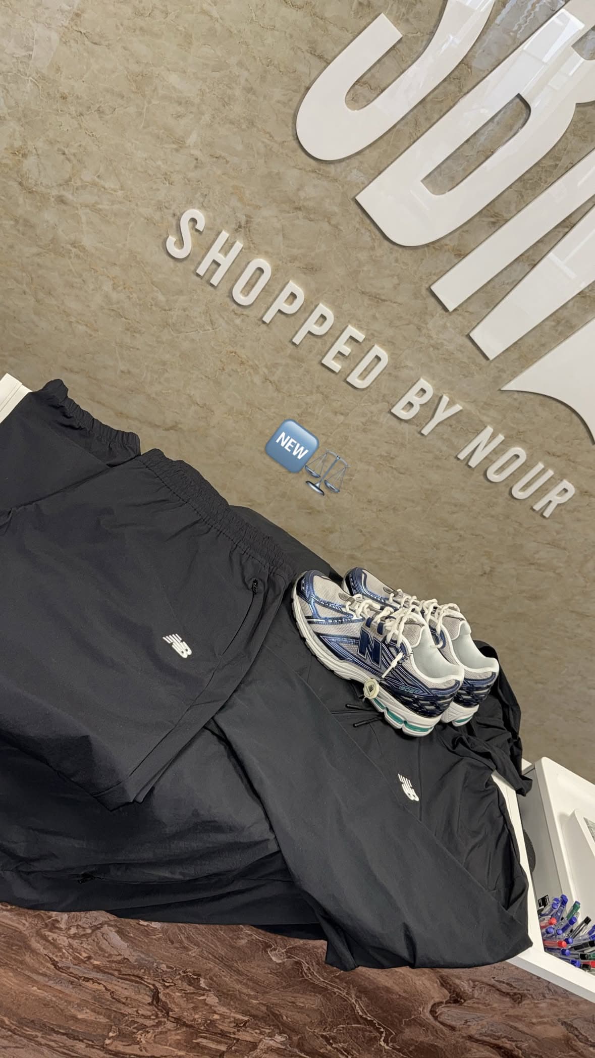 New Balance Tracksuit & Shoe Blue Lagoon