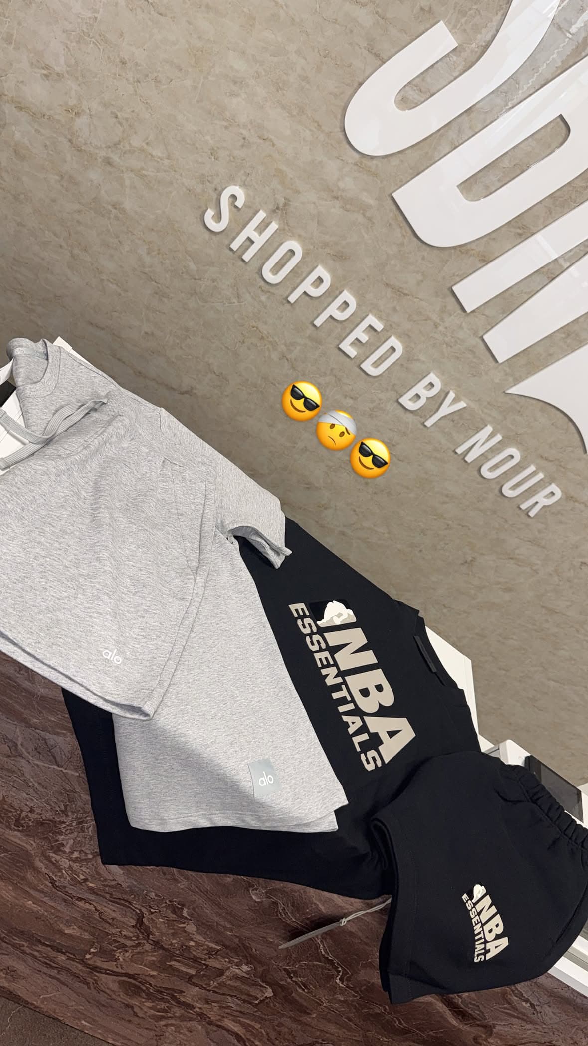 Alo Summerset Grey & NBA Summerset BlackOnBlack