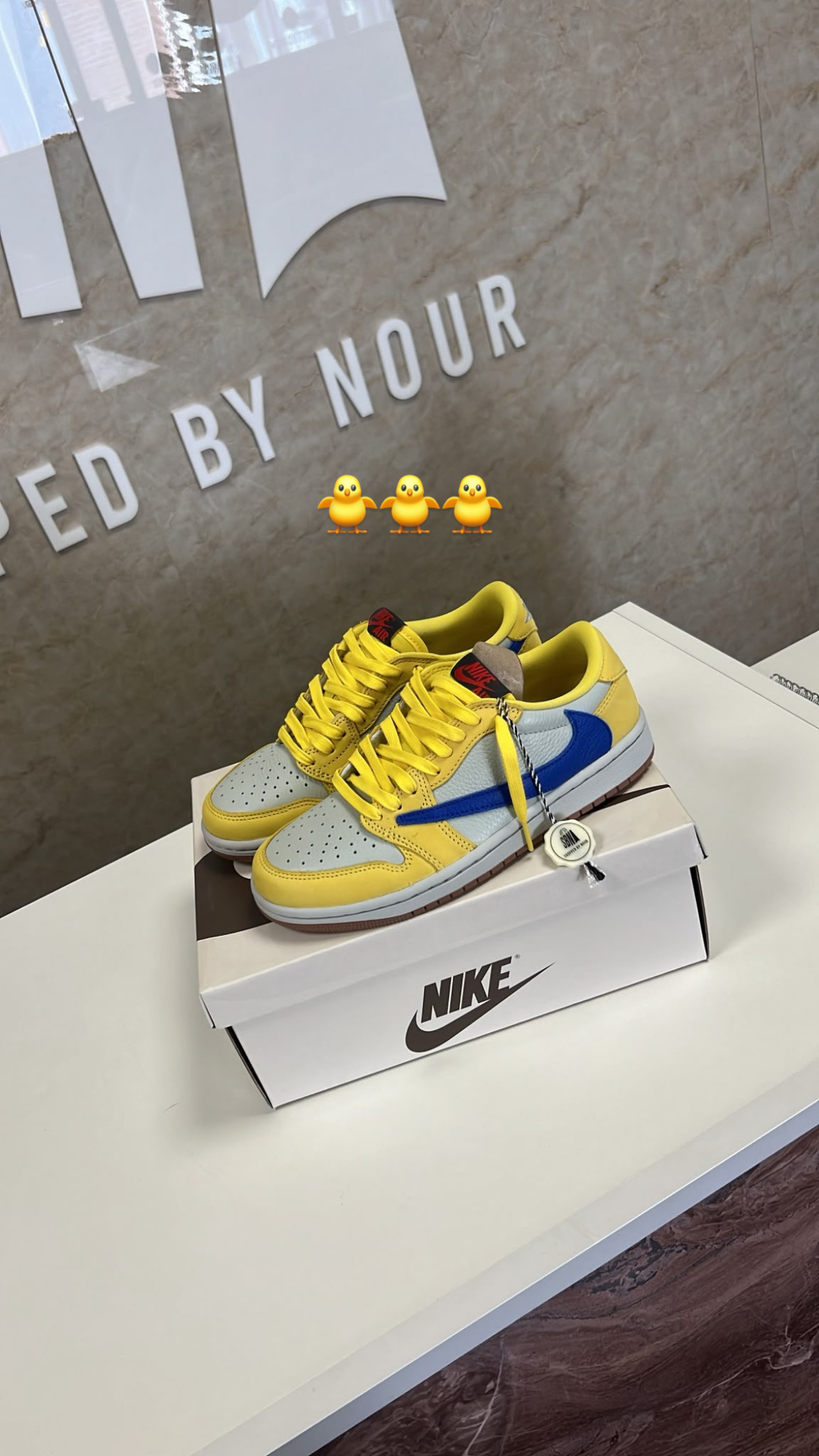 Nike X Travis Scott Canary