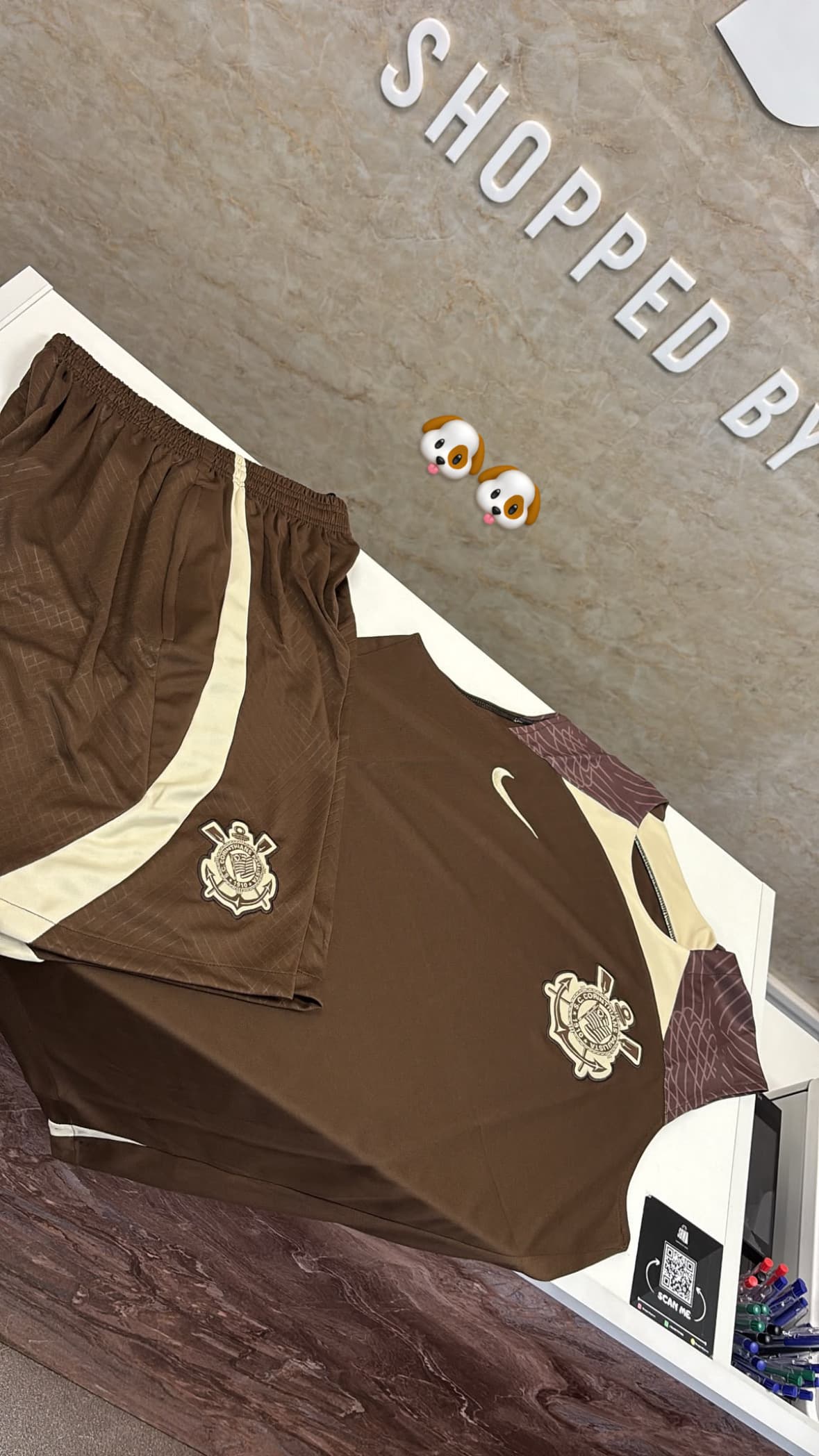 Mouwloze Set Corinthians