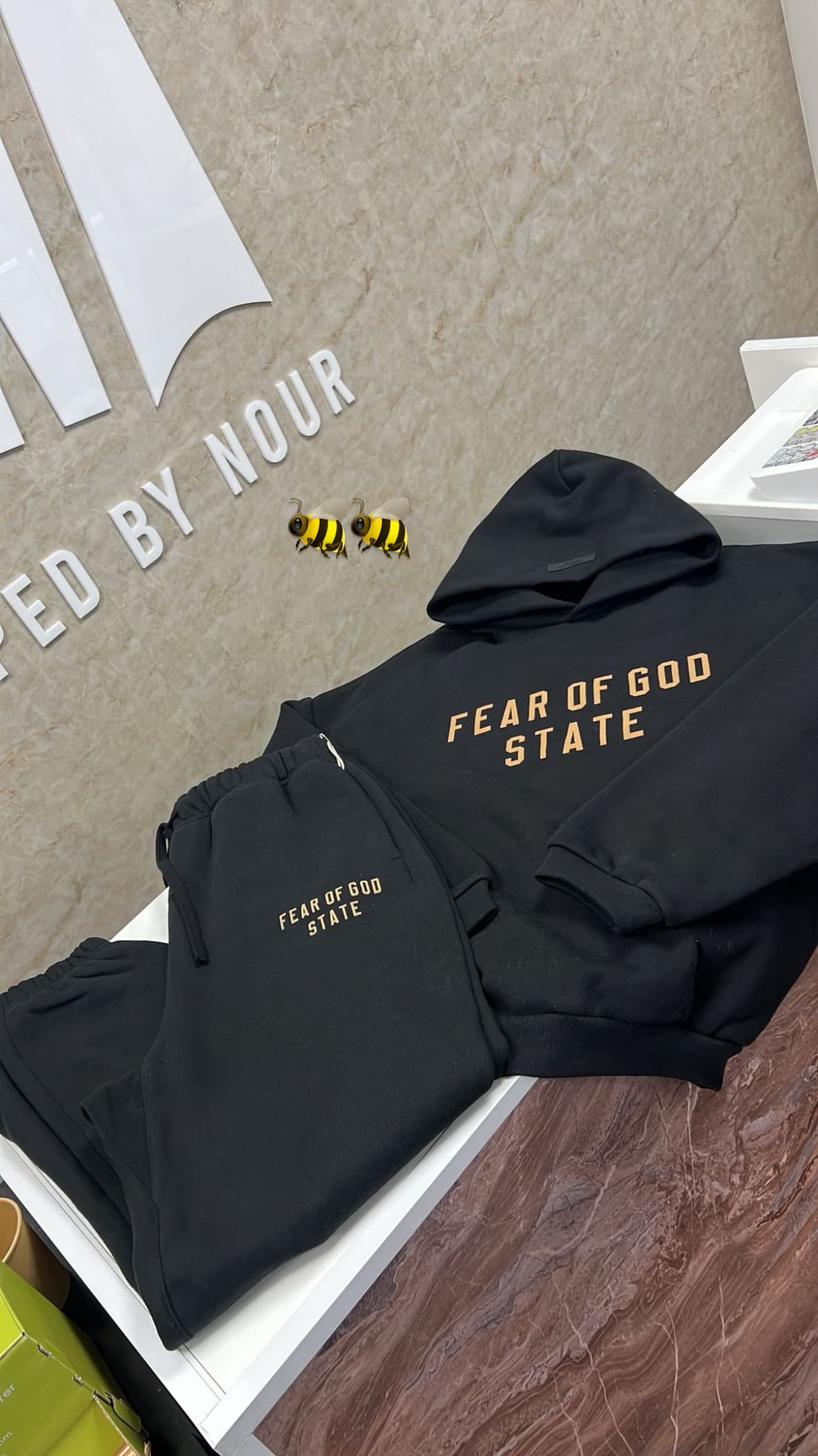 Essentials Tracksuit BlackState