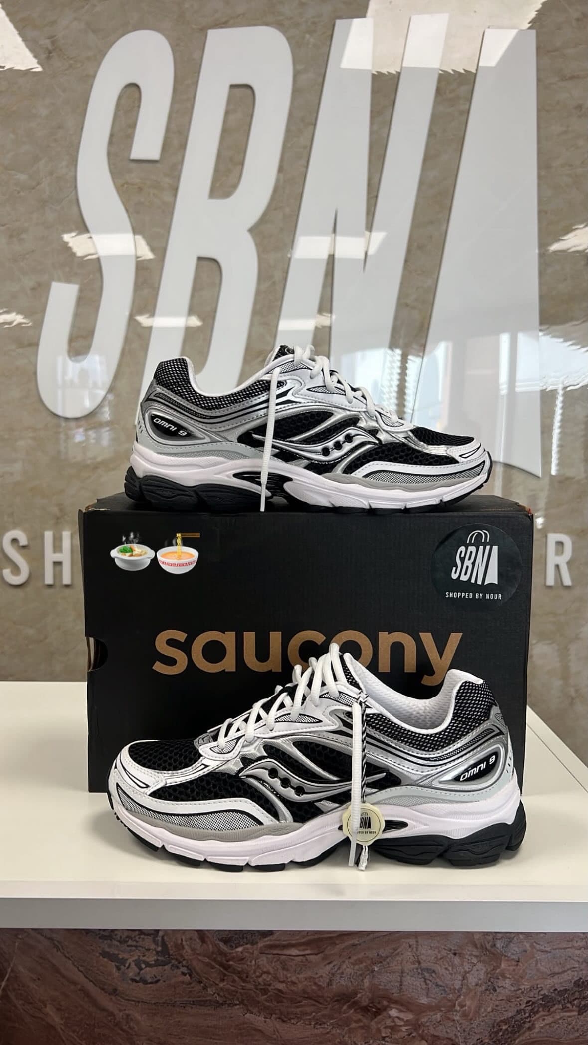 Saucony Omni 9 GreyWhite (ON REQUEST)