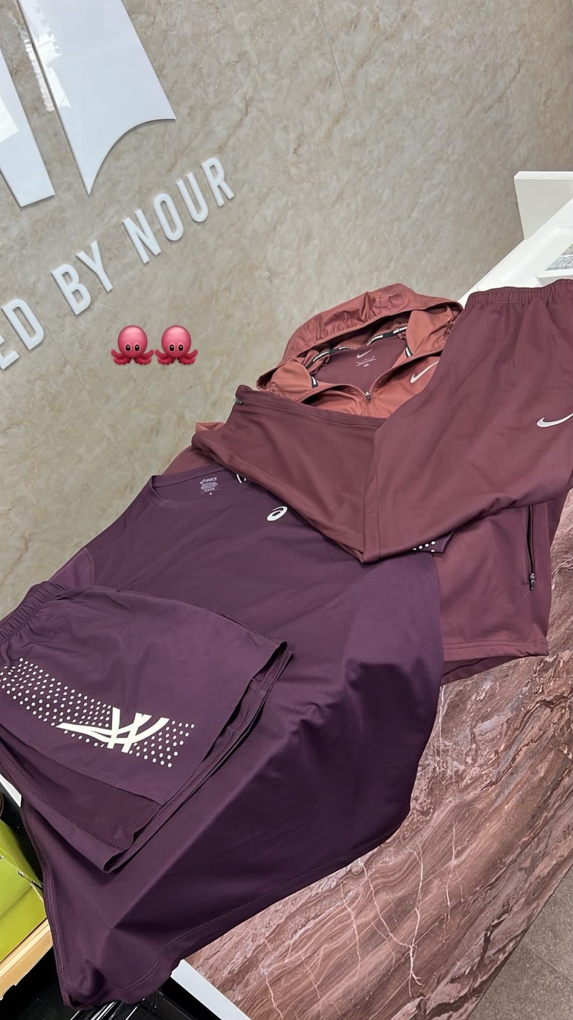 Nike & Asics Set