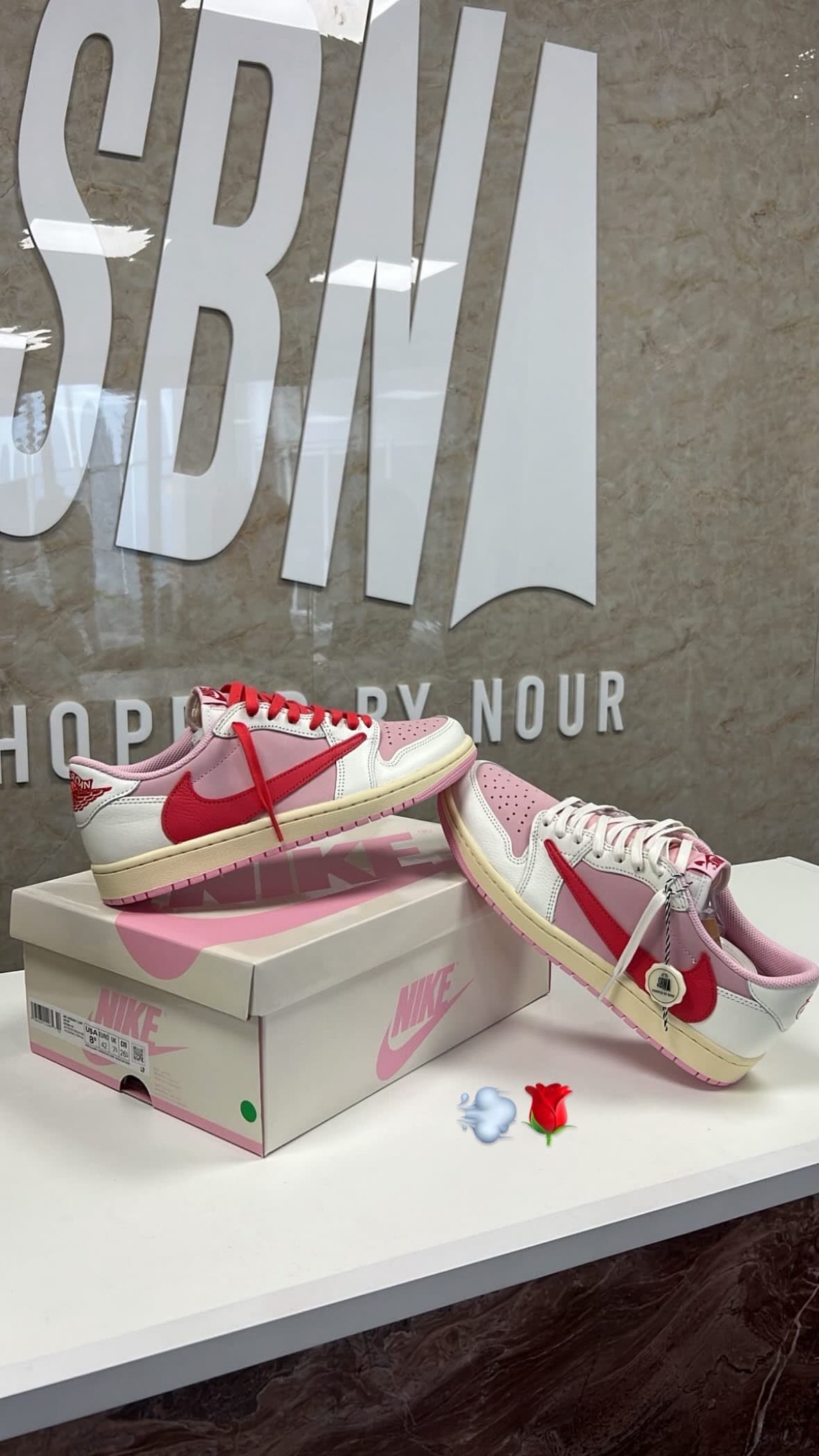 Nike Jordan 1 Low - Travis Scott Tropical Pink