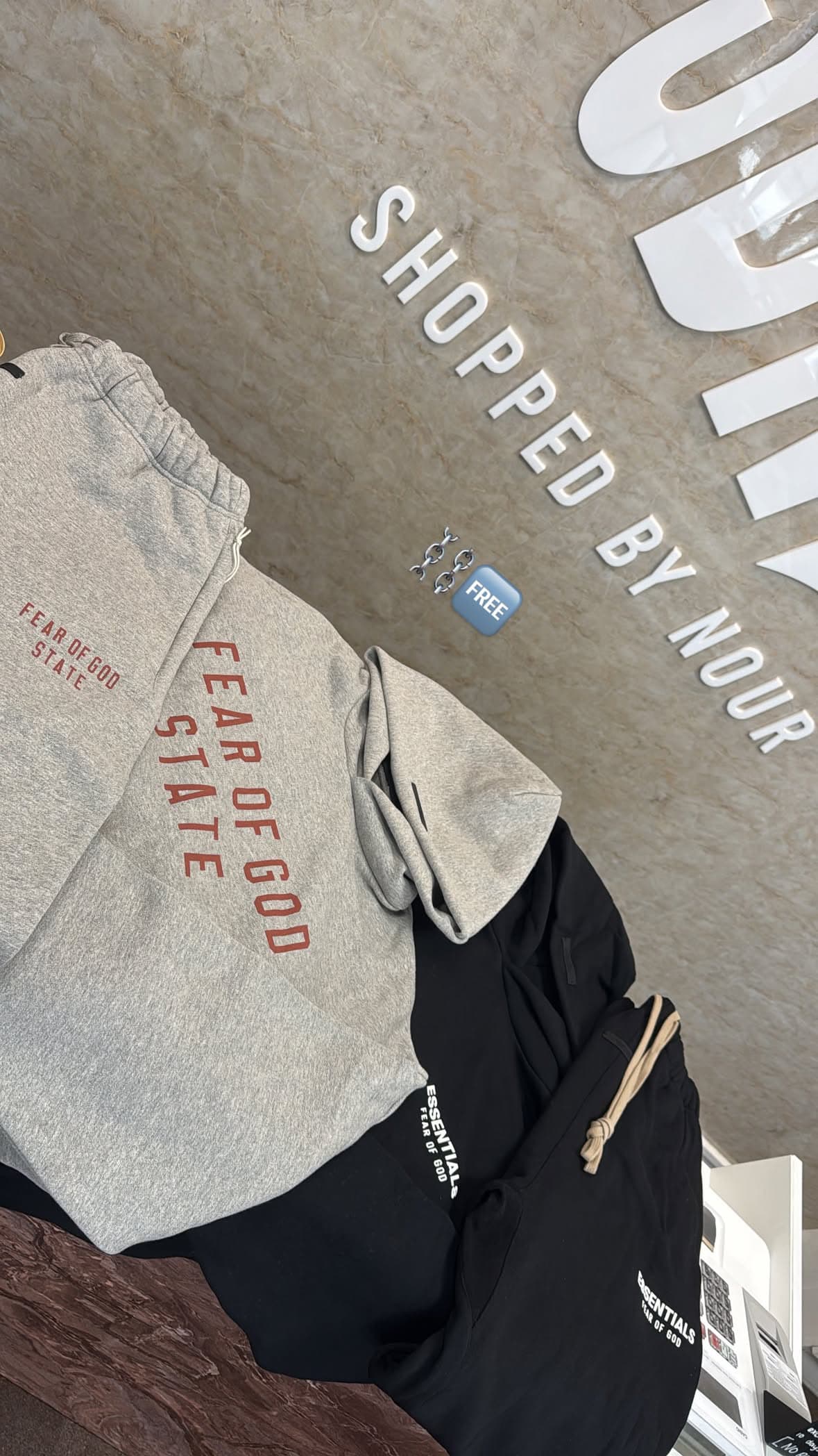 Essentials Tracksuits Grey & Black